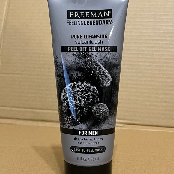 Freeman Pore Clearing Volcanic Ash Peel Off Mask Deep Cleansing Removes Dirt Fro - Picture 1 of 2